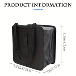 Foldable Car Trash Can, Large Capacity Car Hanging Waterproof Leakproof Trash Can Sto alternate view