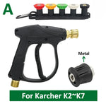Karcher Compatible Snow Foam Lance Kit | High Pressure Water Gun with Quick Connector an detail view
