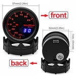 52mm 7 Color LED Dual Display Gauge | Boost PSI BAR Water Oil Temp Pressure Voltmeter lifestyle view