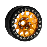 Metal 1.9 Beadlock Wheel Rim Hub for 1/10 RC Crawler D90 close-up view