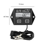Digital Motor Speedmeter Engine Hour Meter Tachometer | LCD RPM Gauge for Gasoline 2/ lifestyle view