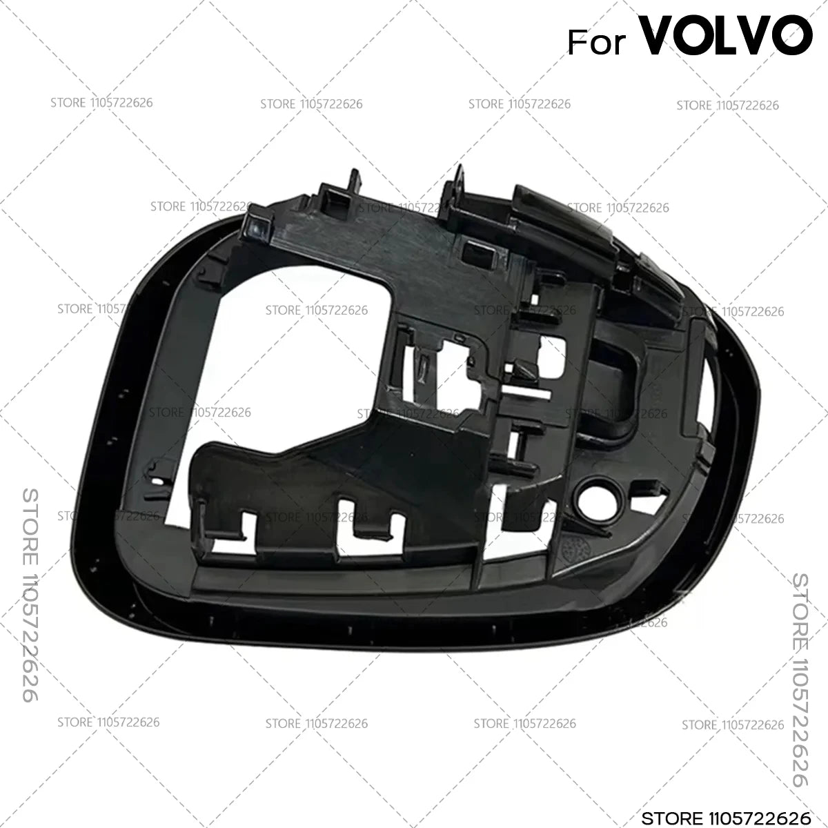 For 2011 2012 2013 2014 2015 2016 2017 2018 2019 Volvo S60 V60  V40 V70  Door Rearview Mirror Cover Frame Holder
