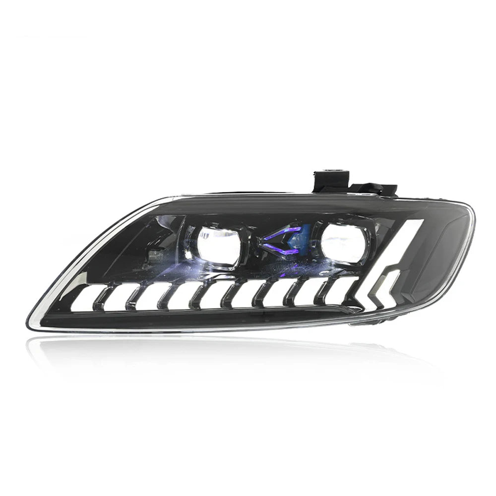 Car Styling Headlights +Taillight For Audi Q7 LED Headlight 2006-2015 Head Lamp DRL Sign detail view