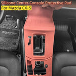 For Mazda CX-5 Center Console Silicone Waterproof Protective Pad Anti‑Slip Water Cup Holder Cover Ca
