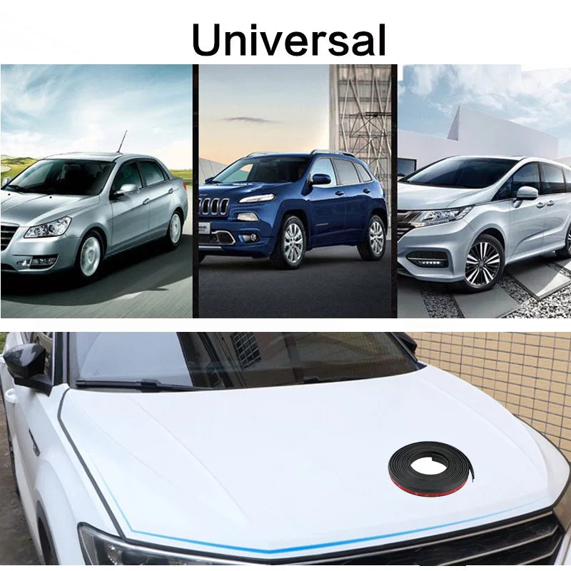 Car Hood Seal Strip 4M (157.48in) | Self-Adhesive Waterproof and Dust Protection Stri lifestyle view