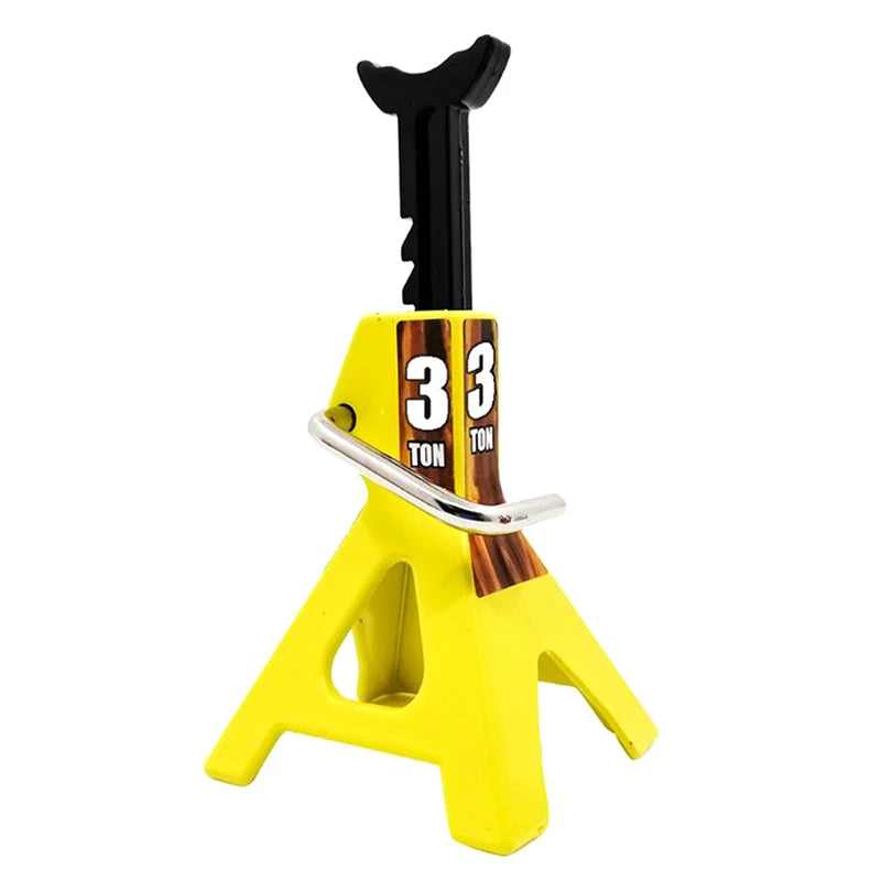 ♥1/10 Scale RC Car Jack Stands – 6T & 3T Mini Metal Jack Stands for RC Crawler Truck Acc detail view