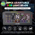 SimRuito Sim Racing Dashboard 10.3 Inch Display | Steering Wheel Dash for PC Simhub