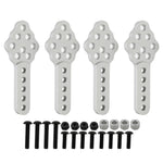 Aluminum Shock Absorber Mount for 1/10 RC Crawler Axial SCX10 90046 90047 D90 D110 close-up view