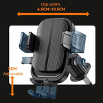 Flexible Car Phone Holder, Universal Air Vent Phone Mount for iPhone and Smartphones lifestyle view