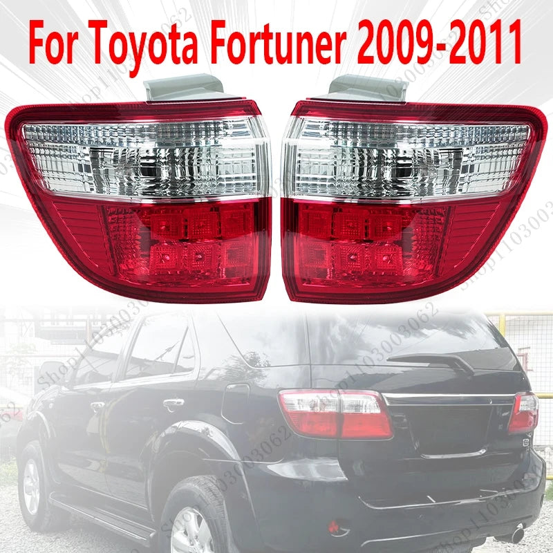 Tail Lights For Toyota Fortuner 2009 2010 2011 Auto LED Rear Bumper Headlights Assembly Daytime Runn