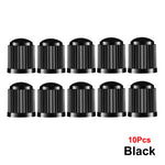 AUTCOAT Tire Stem Valve Caps | Universal Plastic Valve Covers for Cars, Trucks, Bik additional angle