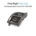 Car Front Air Conditioning AC Vent Grille Outlet Cover Tirm For Mercedes Benz E Class W211 E220 E250 E320 E350 E55 2003-2008