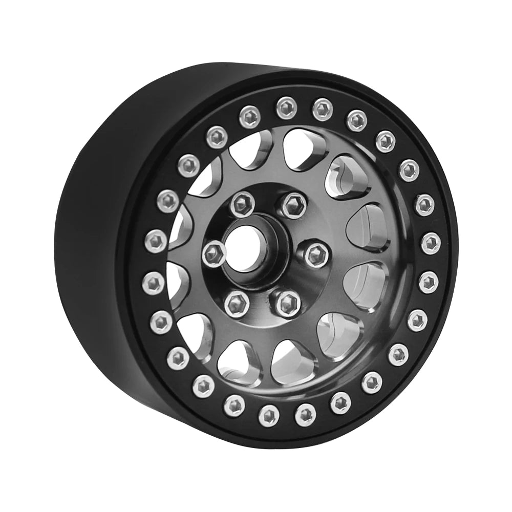 Metal 1.9 Beadlock Wheel Rim Hub for 1/10 RC Crawler D90 detail view