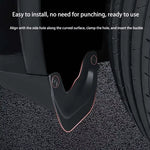 Mud Flaps for Tesla Model 3 Highland 2024 2025 | TPE Splash Guards close-up view