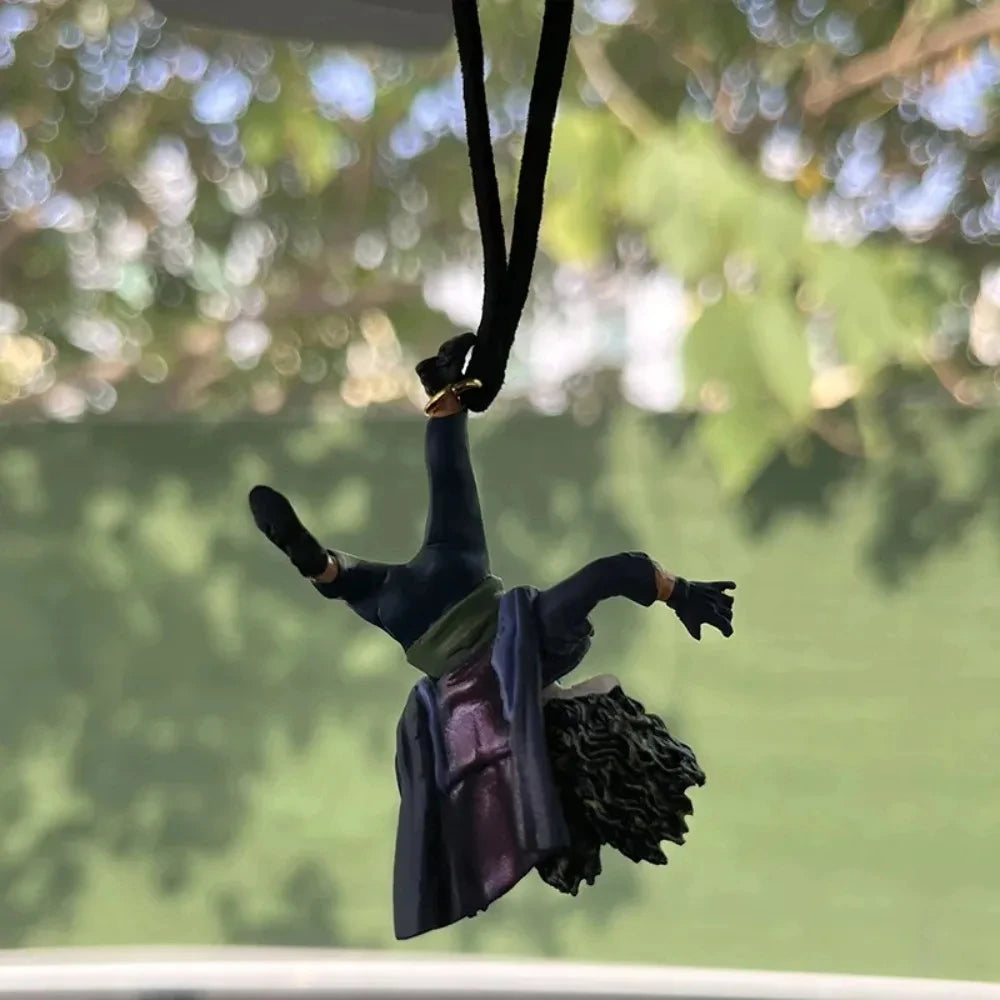 Cowhide Cartoon Rearview Mirror Pendant Joker detail view