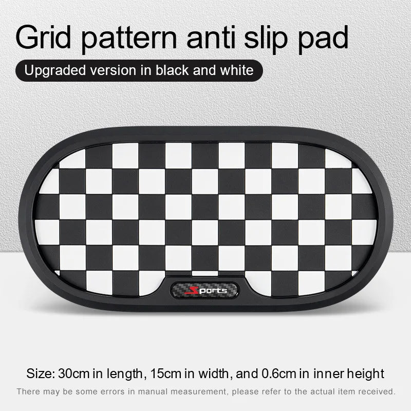 Car Anti-slip Mat Multifunctional Storage Mat Heat-resistant for Securing The Central Console and Dashboard