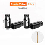 2pcs GUB Aluminum CNC Bicycle Tire Valve Cap MTB Road Bike Tube Tyre Gas Nozzle Cover fo detail view