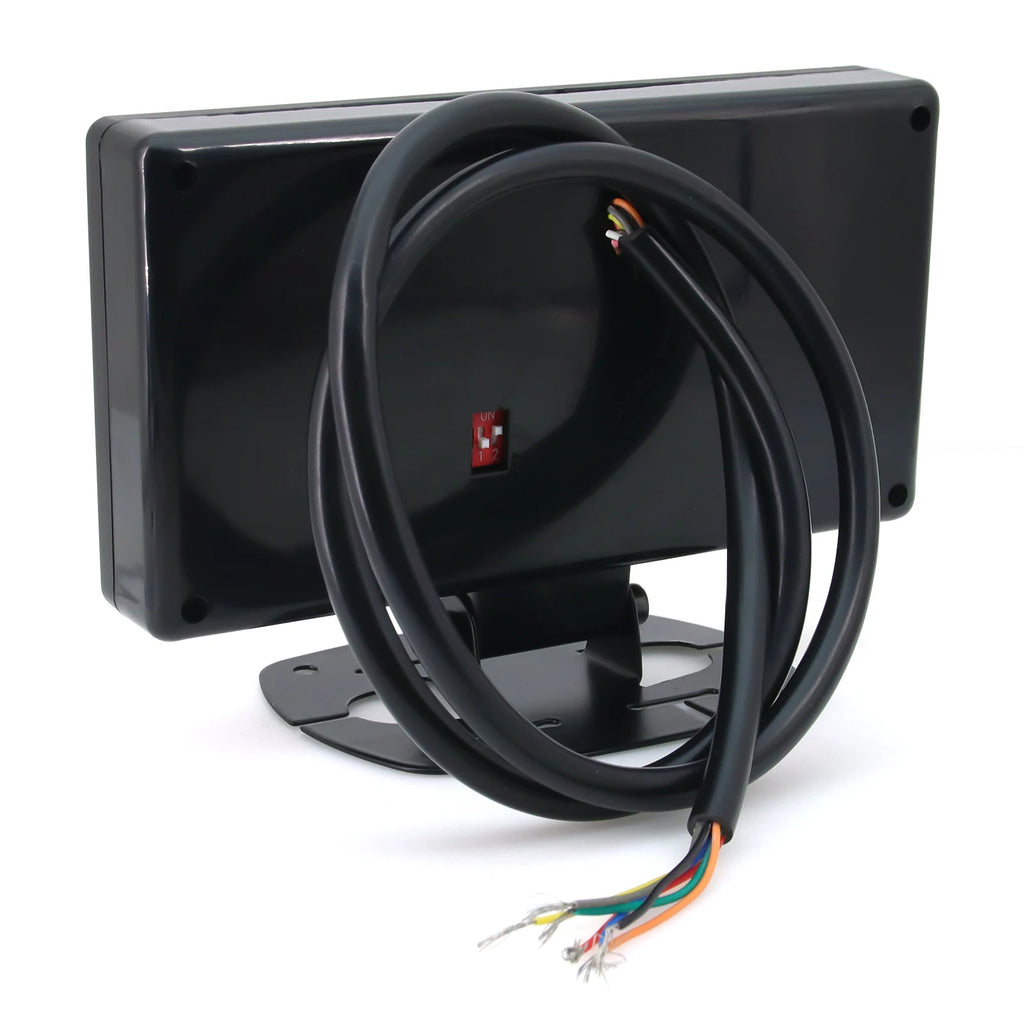 AD LCD 6 in 1 Multiple Functions LCD Car Gauge Tachometer RPM Meter Volts Clock Water Temp Oil Temp Oil Pressure Gauge Voltmeter