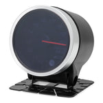 2 Inch 52mm Smoke Lens Turbo Boost Gauge | 8 Color Backlight Car Gauge with Sensor close-up view