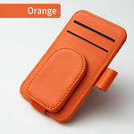 Car-Mounted Eyeglass Storage Box Sunshade Clip