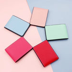 Ultra Thin Driver License Card Holder Artificial PU Cover close-up view