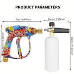 Foam Cannon Kit for Karcher K2-K7 | High Pressure Washer Quick Connect Nozzle & Car C alternate view