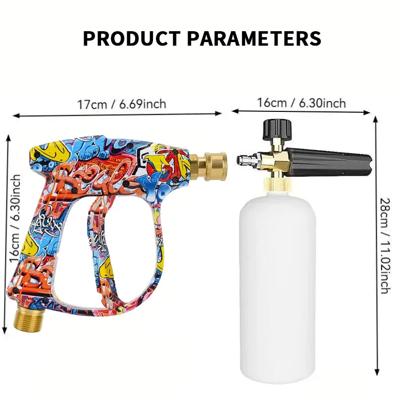 Foam Cannon Kit for Karcher K2-K7 | High Pressure Washer Quick Connect Nozzle & Car C alternate view