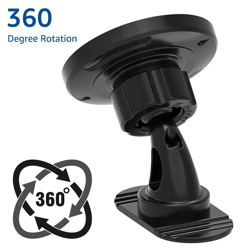 Magnetic Car Phone Holder for MagSafe Dashboard Mount 360° Rotation detail view