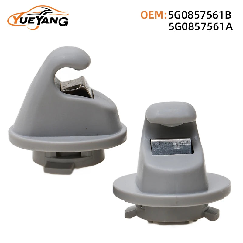 Sun Visor Clip Hook Holder 5G0857561B | For VW Golf 7 MK7 2013+ Passat B8 Polo T-Cros lifestyle view