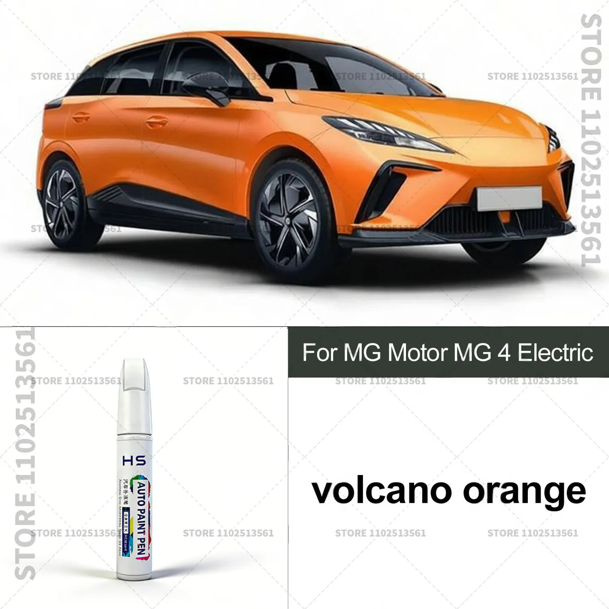 Touch Up Paint Pen – Quick Car Scratch Repair for Chips & Minor Scratches For MG Motor M detail view