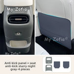 Car Rear Armrest Anti-Kick Protector Cover Rear Center Console Armrest Anti-Scratch Pad Accessories For GWM Ora 5 2025 2026 2027