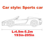 Universal Stretch Car Cover | Sunproof Windproof Dustproof Scratch Resistant UV Prote lifestyle view
