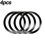 2024 Stainless Steel Universal Magnetic Metal Plate Ring For Magsafe Wireless Charger lifestyle view