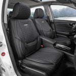 EKR Universal Car Seat Covers Full Set Waterproof Leather Auto Seat Protection All-Season Universal Fit Most Car Sedan SUV