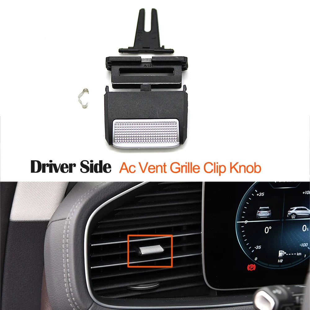 Car Air Conditioner Central Left Right AC Vent Grille Tab Clip Outlet Repair Kit For Mercedes Benz GLE GLS W167 2020-2025