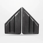 2Pcs Car Rear Windows Cover Sticker Window Triangle Shutters Trim for Toyota C-HR CHR C HR 2016 - 2022 Car Accessories Car Decal