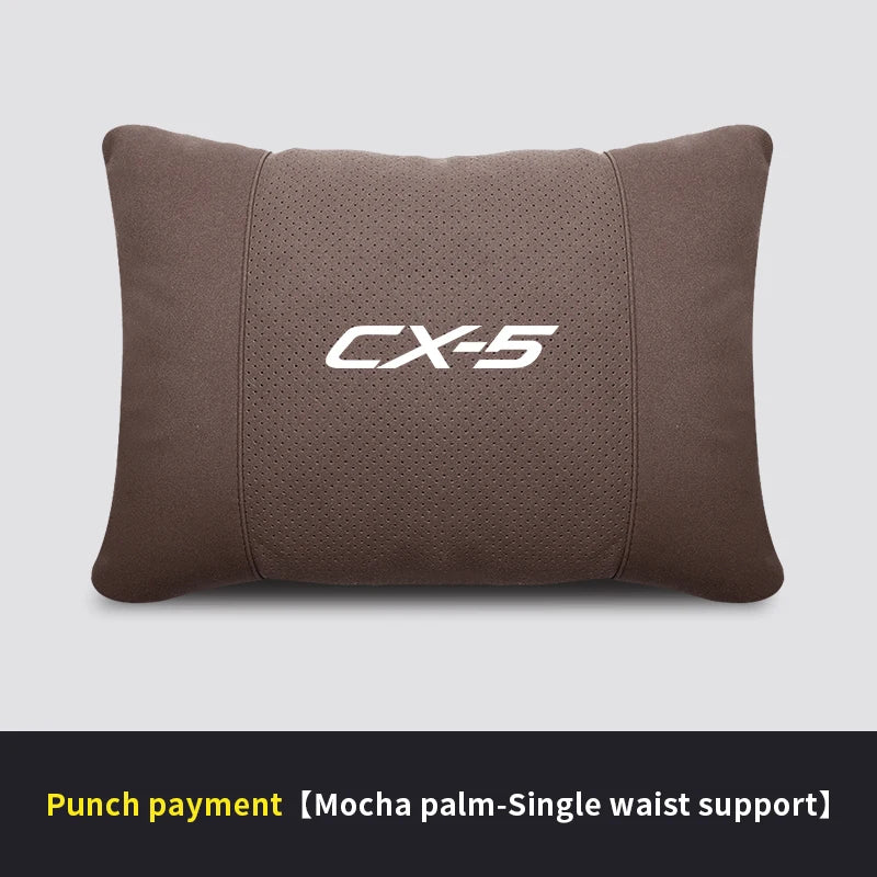 Car Interior 5-Color Selectable Headrest For Mazda CX-5 Auto Headrest Neck Support Lumbar Cushion Soft Neck Pillow Accessories