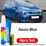 Car Paint Repair Pen For 2004-2025 KIA PICANTO Paint Scratch Repair Accessories 4PCS Whi detail view