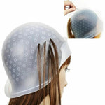 Silicone Cap for Scratches Hair Painting Hat for Scratches Silicone Meches Hair Col additional angle
