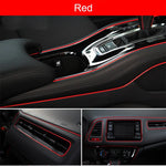 Car Moulding Decoration Flexible Strips1/3/5M Interior Auto Mouldings Car Cover Trim D close-up view