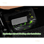 Car Under Seat Floor AC Air Conditioner Vent Outlet Protection Cover With Hyundai Pali close-up view