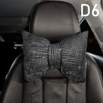 Ladies Car Interior Accessories Shiny Diamond Universal Car Seat Cover Fashion Luxury close-up view