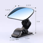 Car Baby Mirrors Safety View Auto Back Seat Children Baby Car Mirror Facing Rear In additional angle