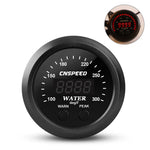 2'' 52MM Car Digital Exhaust Meter | 15psi Fuel Pressure Gauge with Water Temperatu additional angle