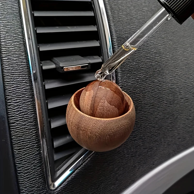 Wood Mini Essential Oil Diffuser detail view