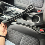 2pcs Car Seat Gap Filler, Dual Slot Design, Car Interior Accessories, Phone & Key Sto lifestyle view