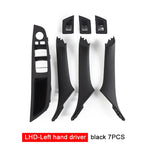 Upgrade Car Interior Door Handles Driver Side Window Switch Armrest For BMW5Series Lef close-up view