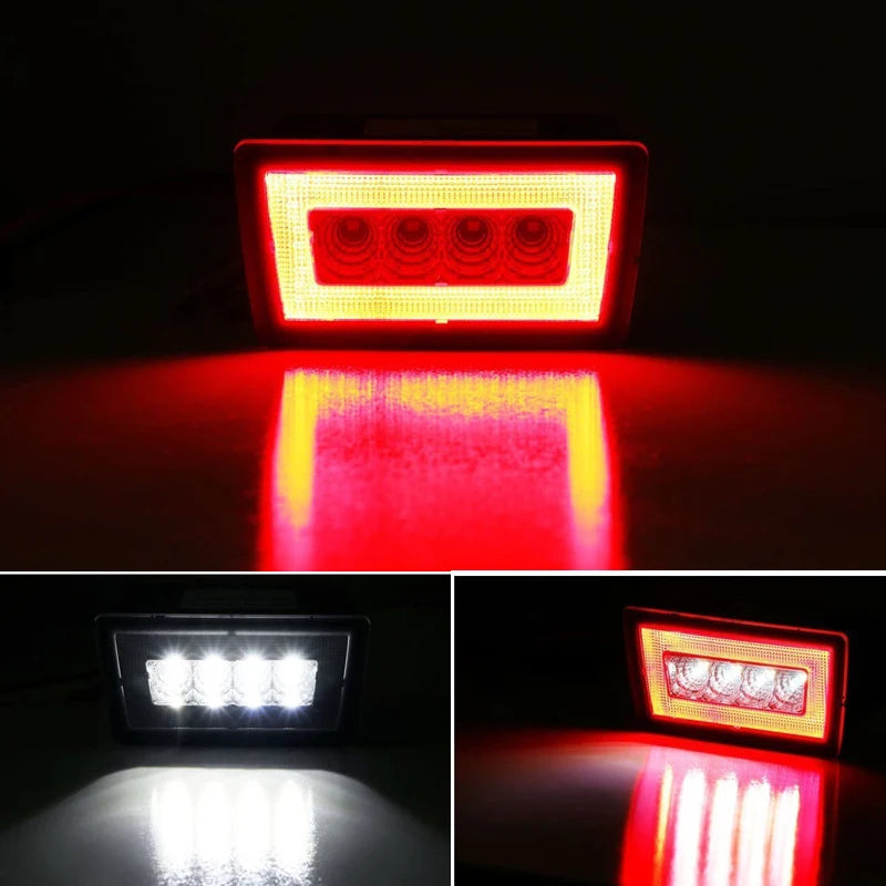 For Subaru Impreza WRX/STI or Crosstrek 3-In-1 Full LED Rear Fog Light Function as Ta lifestyle view