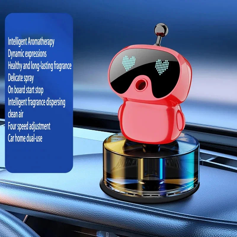 Rechargeable Smart Car Air Freshener | Adjustable AI Aroma Diffuser lifestyle view