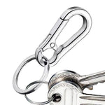 Zinc Alloy Car Key Ring Anti-Lost Keychain additional angle
